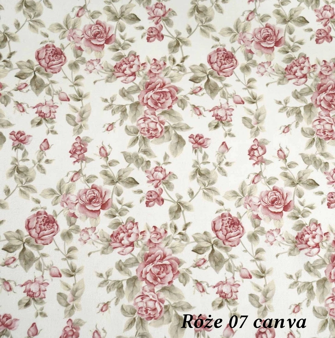 dekoracyjna tkanina roze vintage