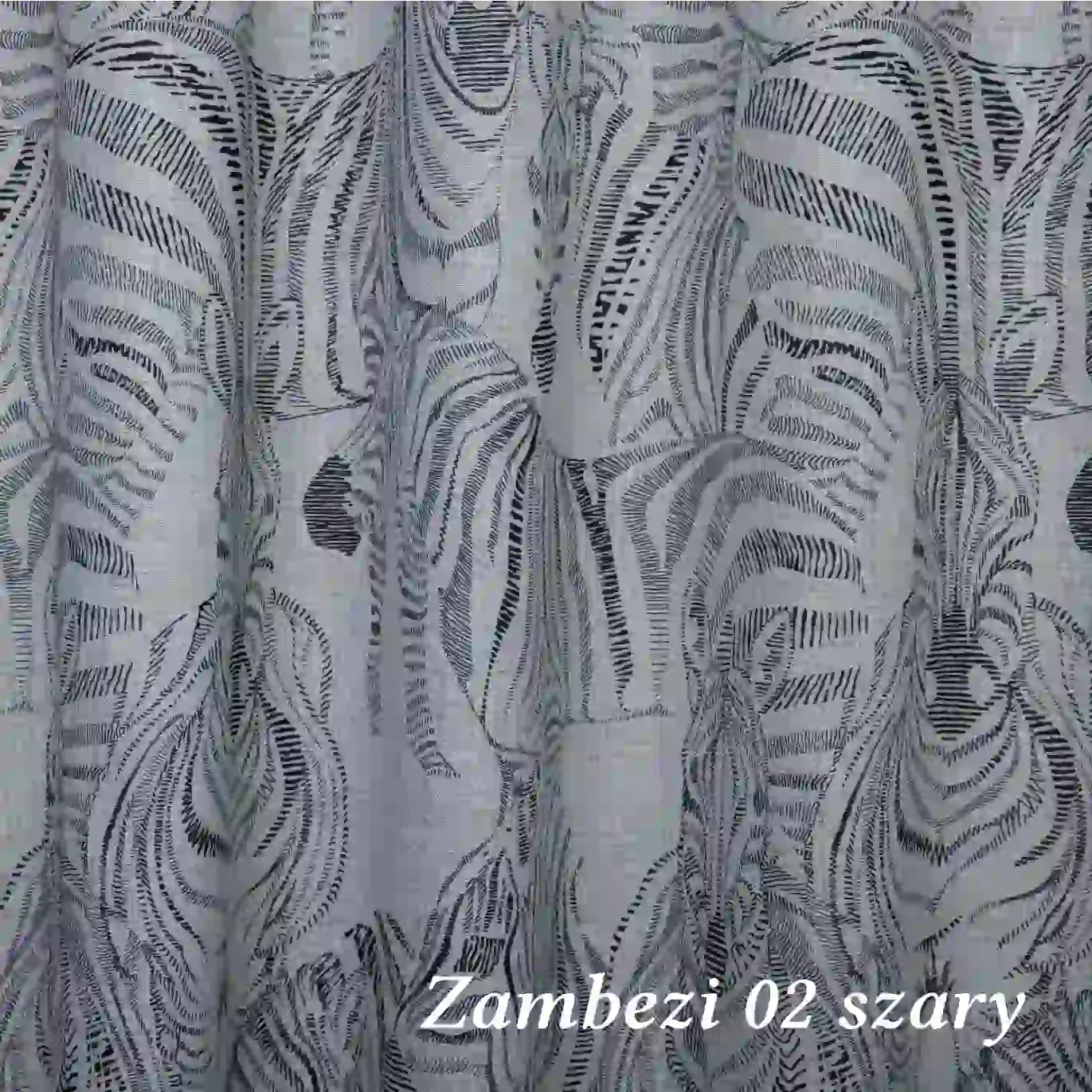 dekoracyjna zaslona do salonu zebra