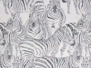 designerska zaslona na wymiar zebra