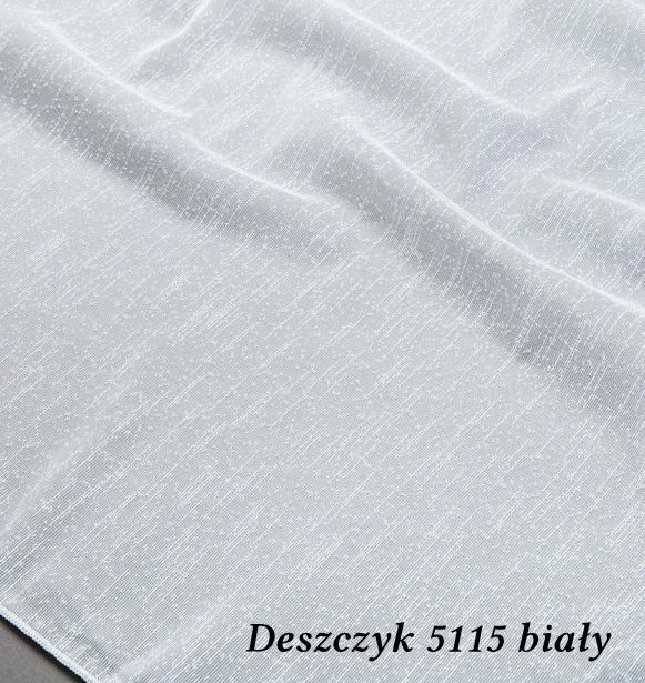Firana Deszczyk Bukla 5116 biała
