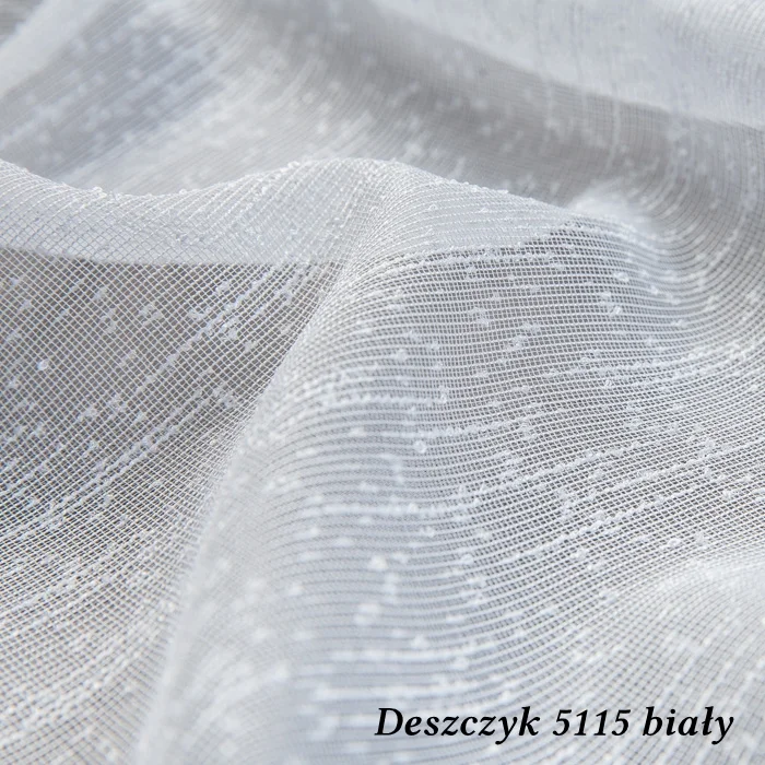 Firana Deszczyk Bukla 5116 struktura tkaniny