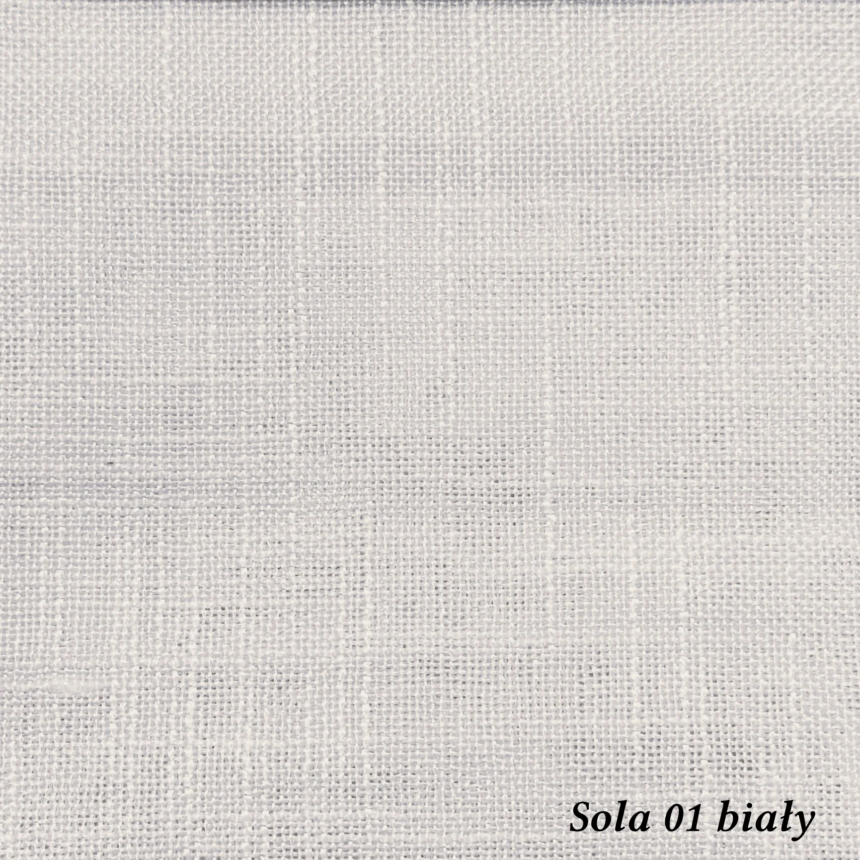 Tkanina Sola 01 biały